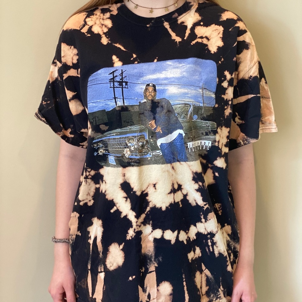 Custom Dyed Ice Cube T-Shirt